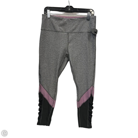 Athletic Leggings By Rbx In Grey, Size: Xl