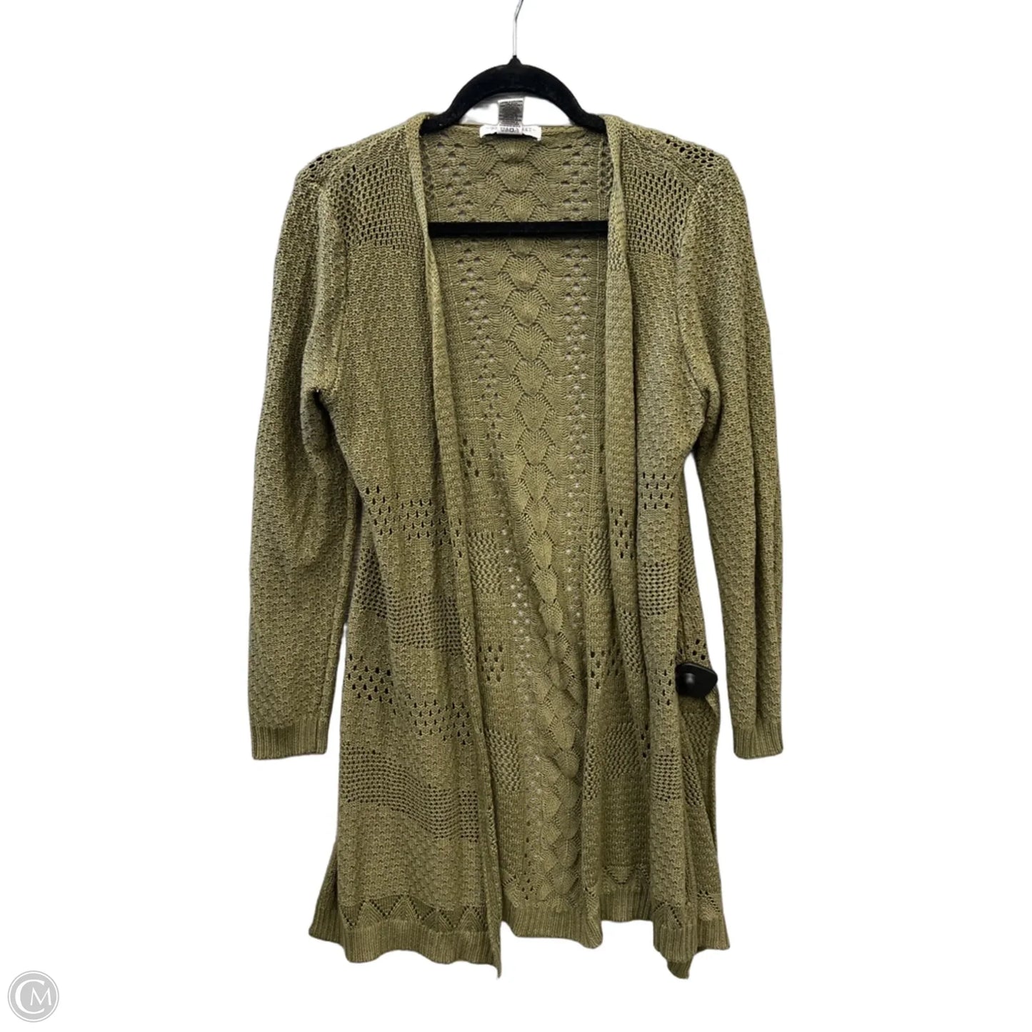 Cardigan By Cme In Green, Size: M