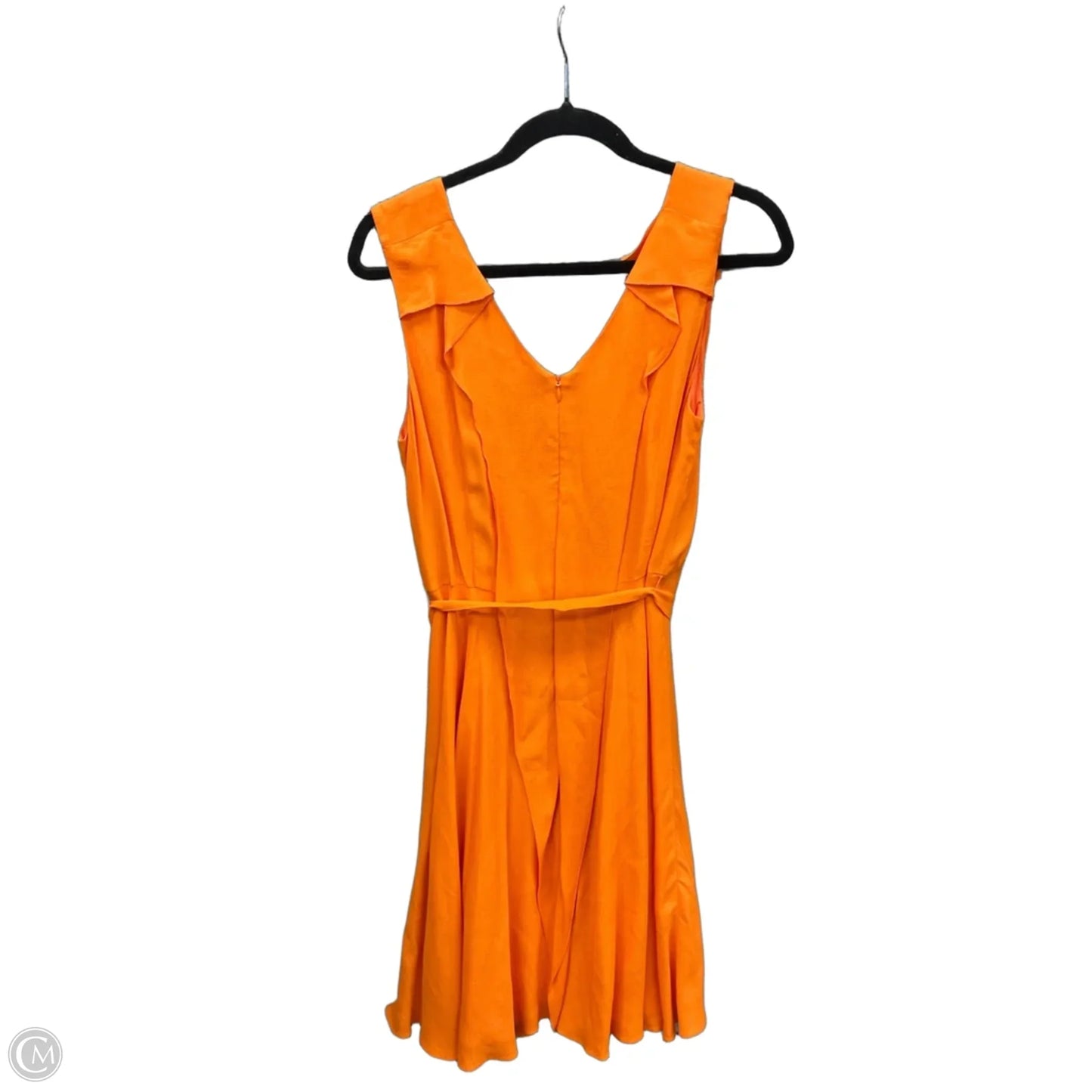 Dress Party Midi By Ann Taylor In Orange, Size: S