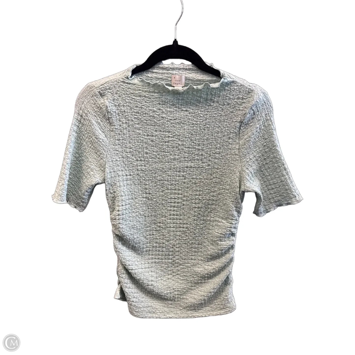 Top Short Sleeve By A New Day In Green, Size: S