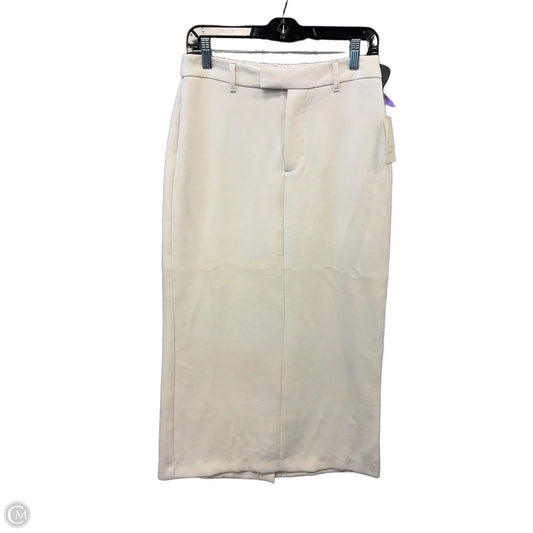 Skirt Maxi By A New Day In Cream, Size: S