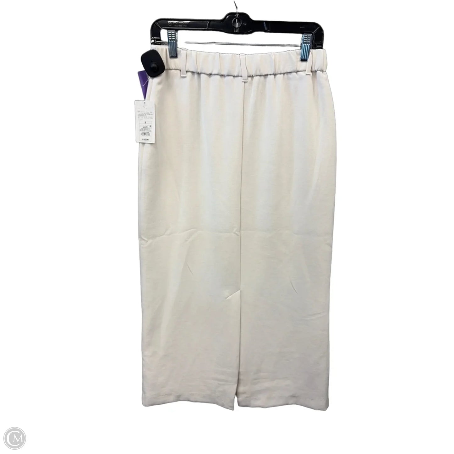 Skirt Maxi By A New Day In Cream, Size: S