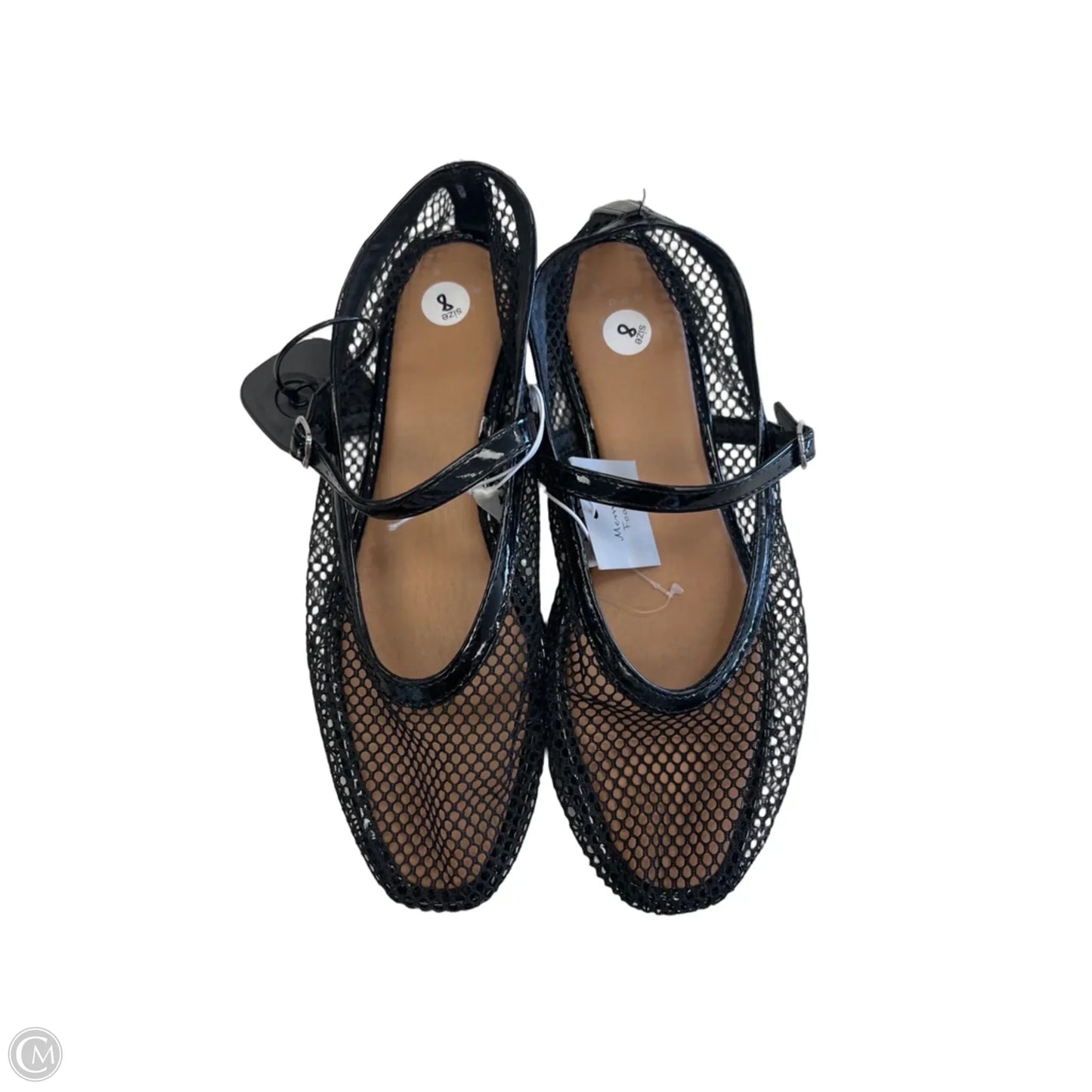Shoes Flats By A New Day In Black, Size: 8