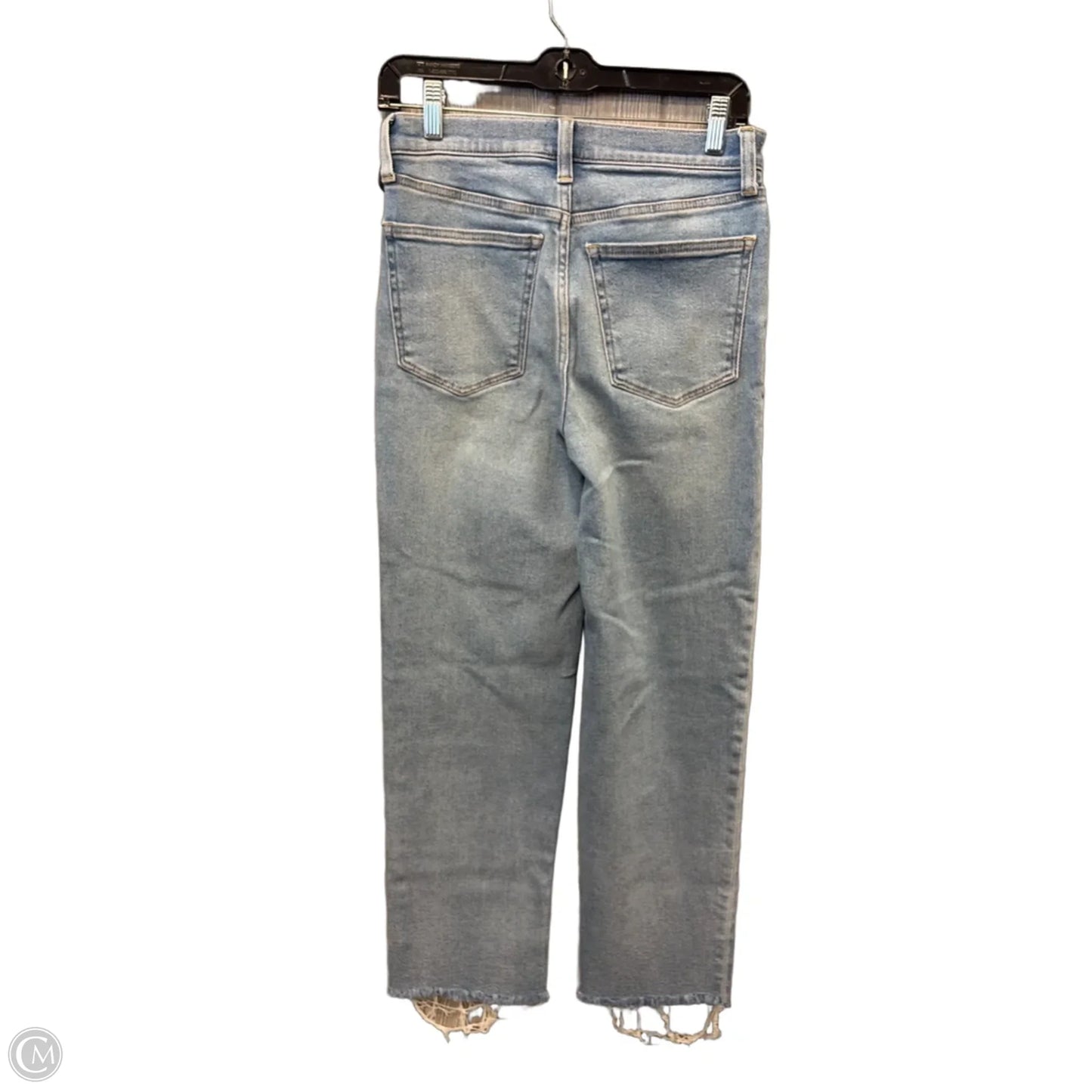 Jeans Straight By J. Crew In Blue Denim, Size: 4