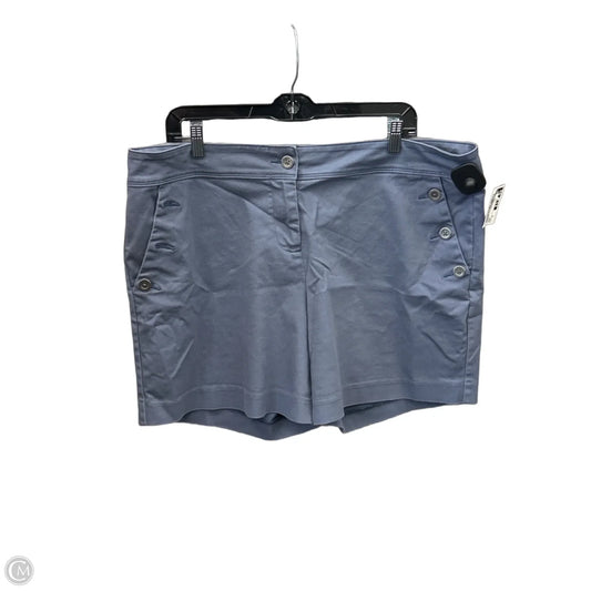Shorts By Isaac Mizrahi In Blue, Size: 16