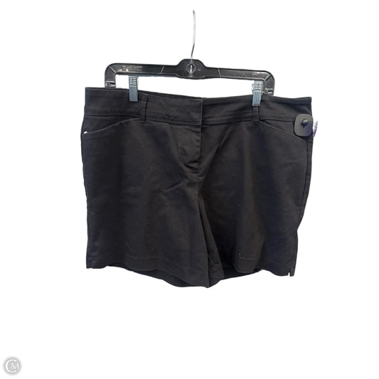 Shorts By Limited In Black, Size: 16
