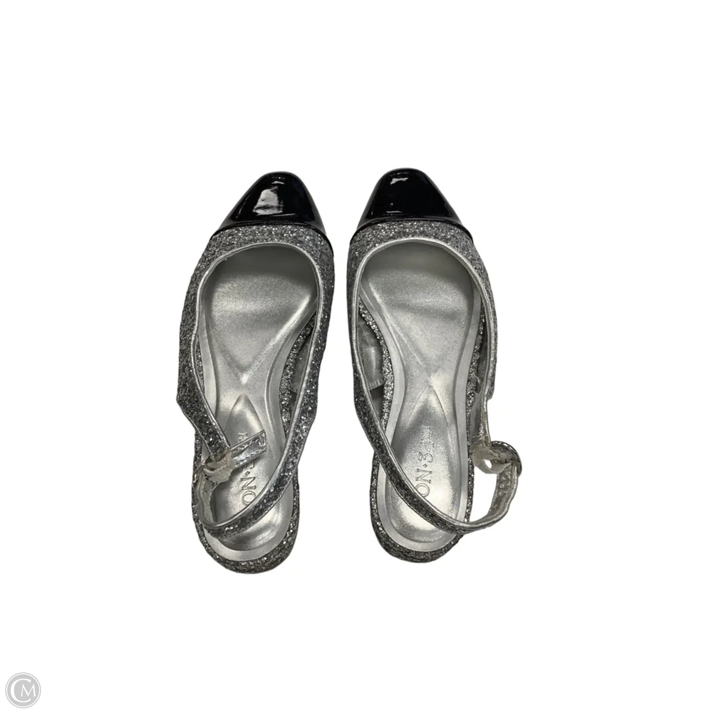 Sandals Flats By On 34th In Black & Grey, Size: 6