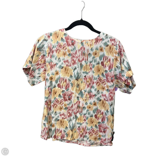 Top Short Sleeve By Clothes Mentor In Multi-colored, Size: S