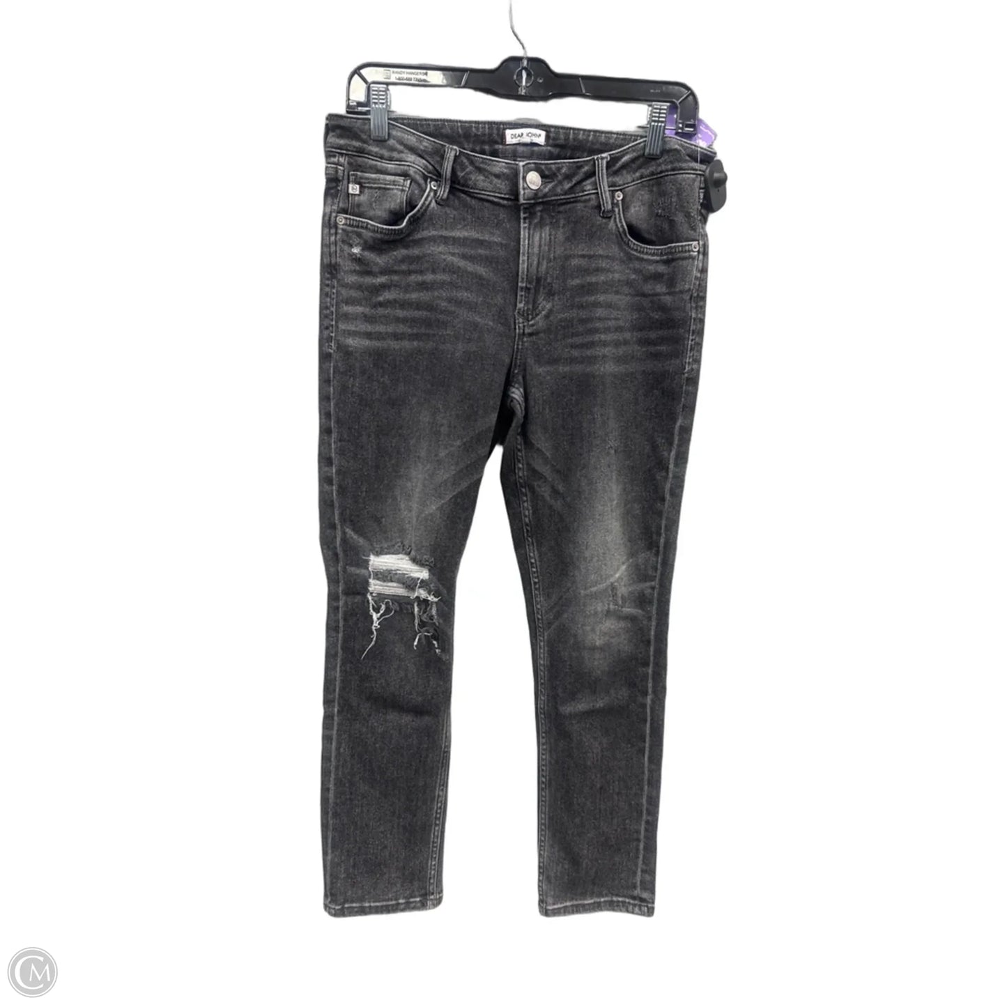 Jeans Skinny By Dear John In Black Denim, Size: 6