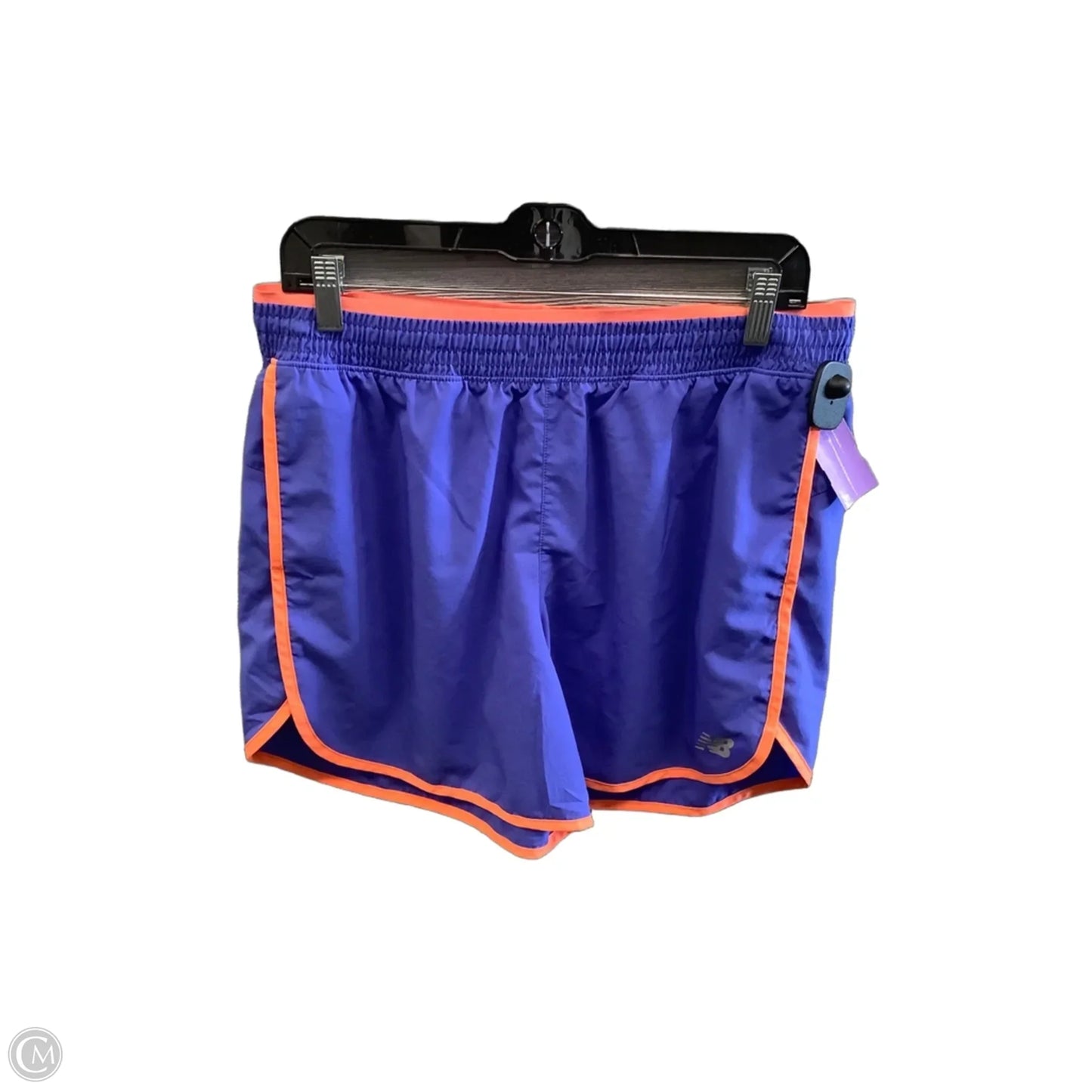 Athletic Shorts By New Balance In Blue & Orange, Size: L