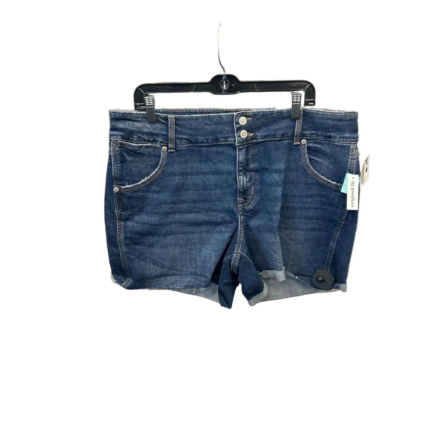 Shorts By Maurices In Blue Denim, Size: 18