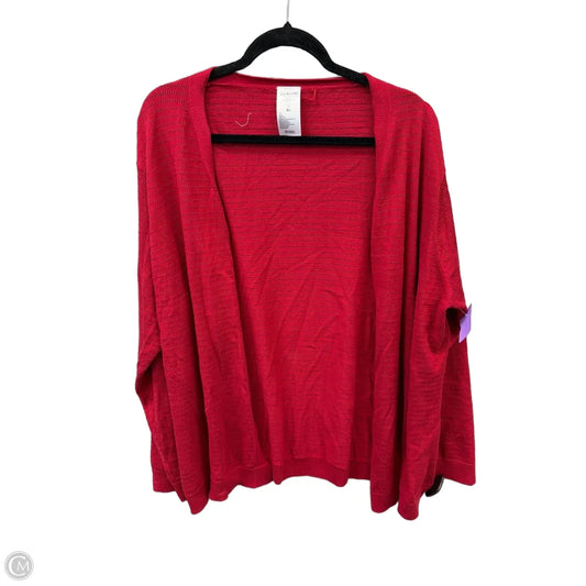 Cardigan By Serra In Red, Size: Xl