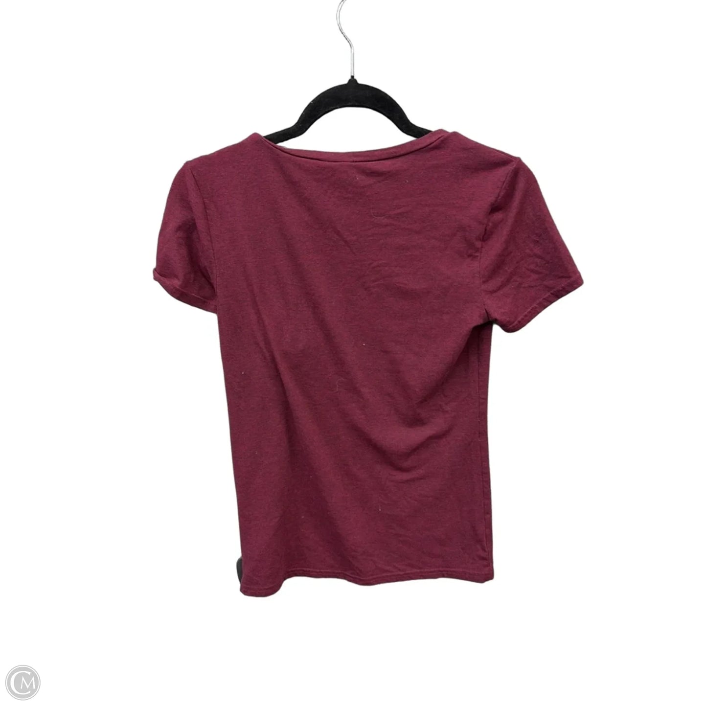 Top Short Sleeve By Divided In Red, Size: S