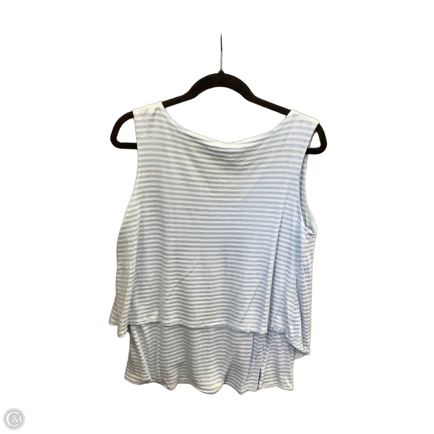 Athletic Tank Top By Lulu B In Blue, Size: L