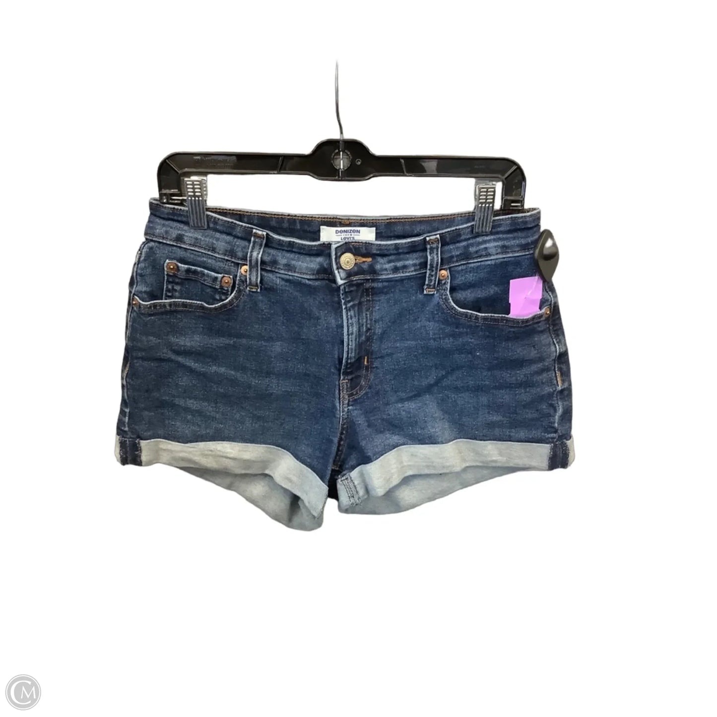 Shorts By Denizen By Levis In Blue Denim, Size: 8