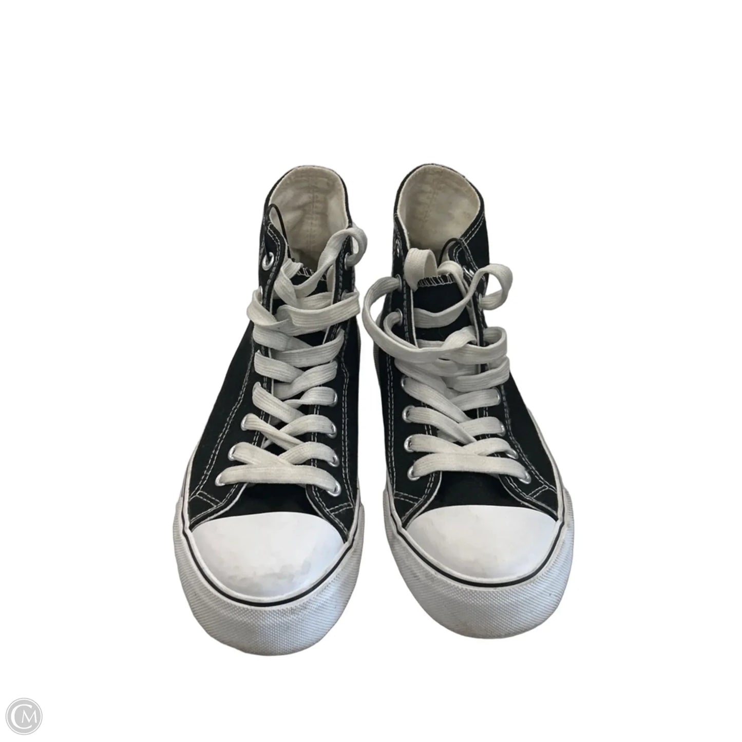 Shoes Sneakers By Clothes Mentor In Black, Size: 7