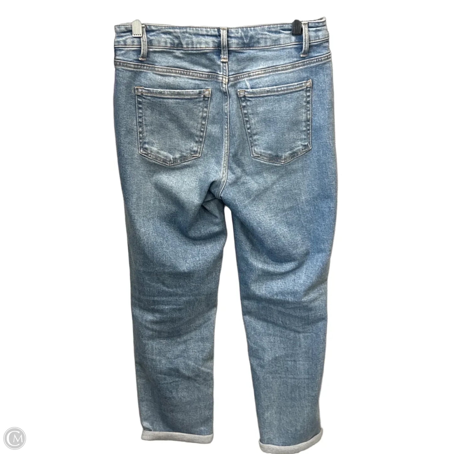 Jeans Cropped By Time And Tru In Blue Denim, Size: 8