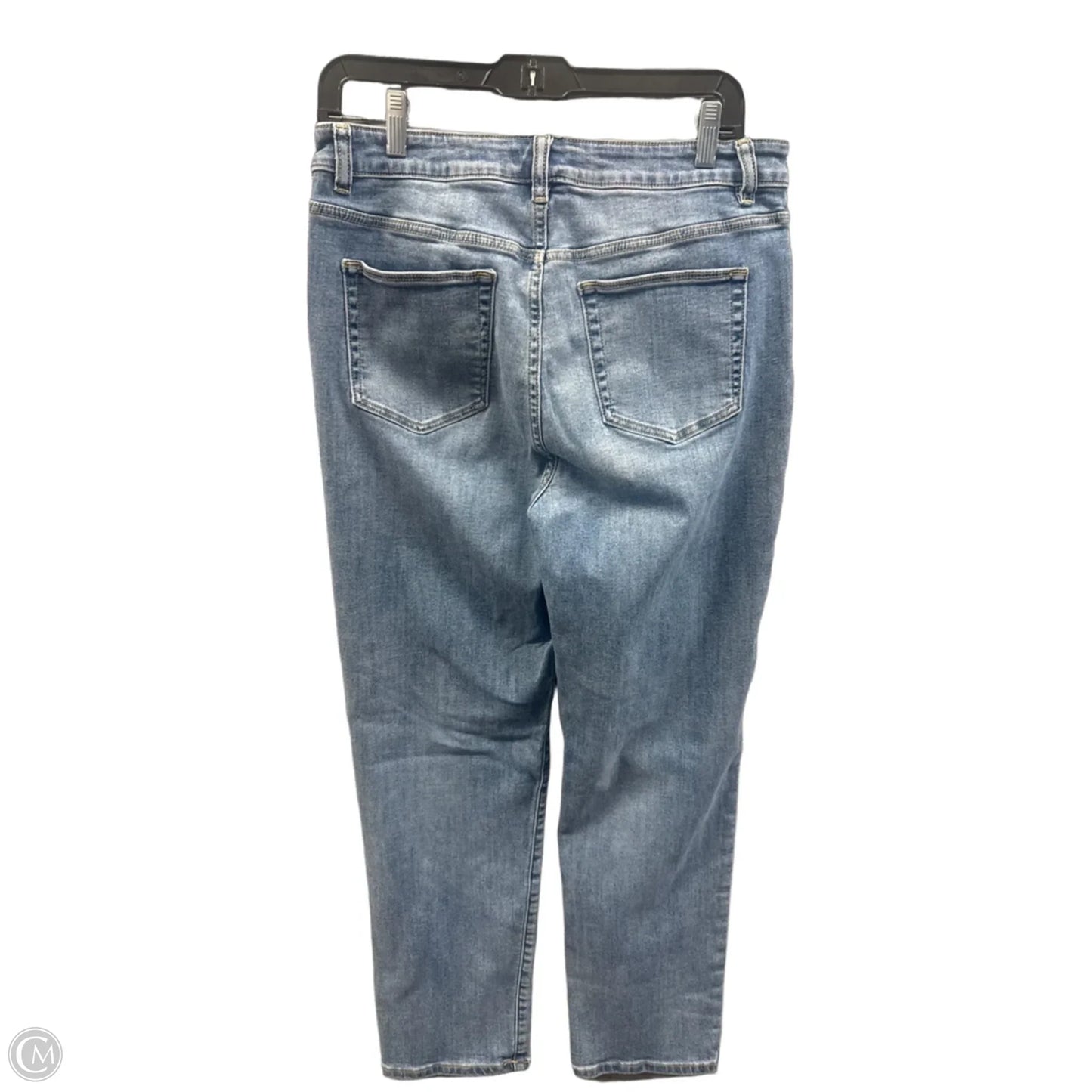 Jeans Straight By Coldwater Creek In Blue Denim, Size: 10