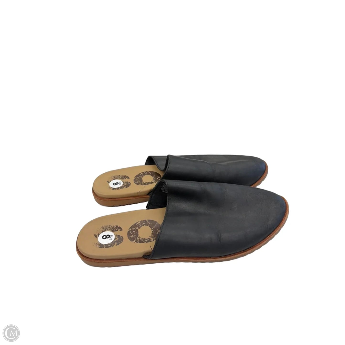 Sandals Flats By Sorel In Black & Brown, Size: 8