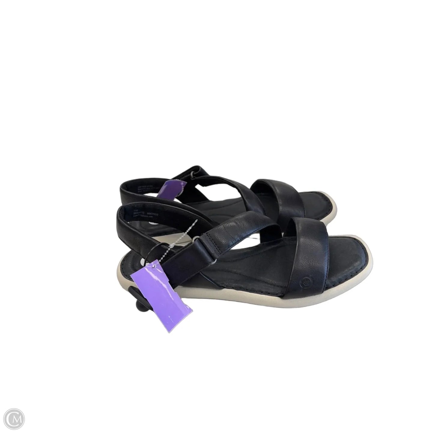 Sandals Flats By Born In Black, Size: 10