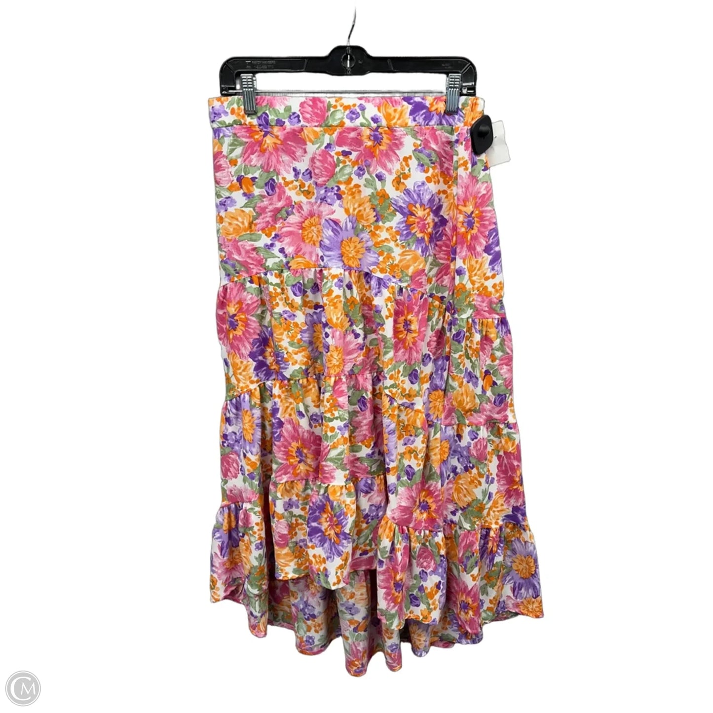 Skirt Maxi By Clothes Mentor In Floral Print, Size: 12