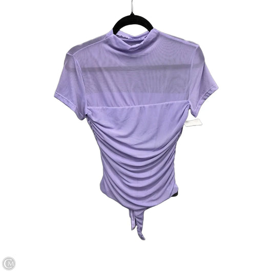 Bodysuit By Clothes Mentor In Purple, Size: L