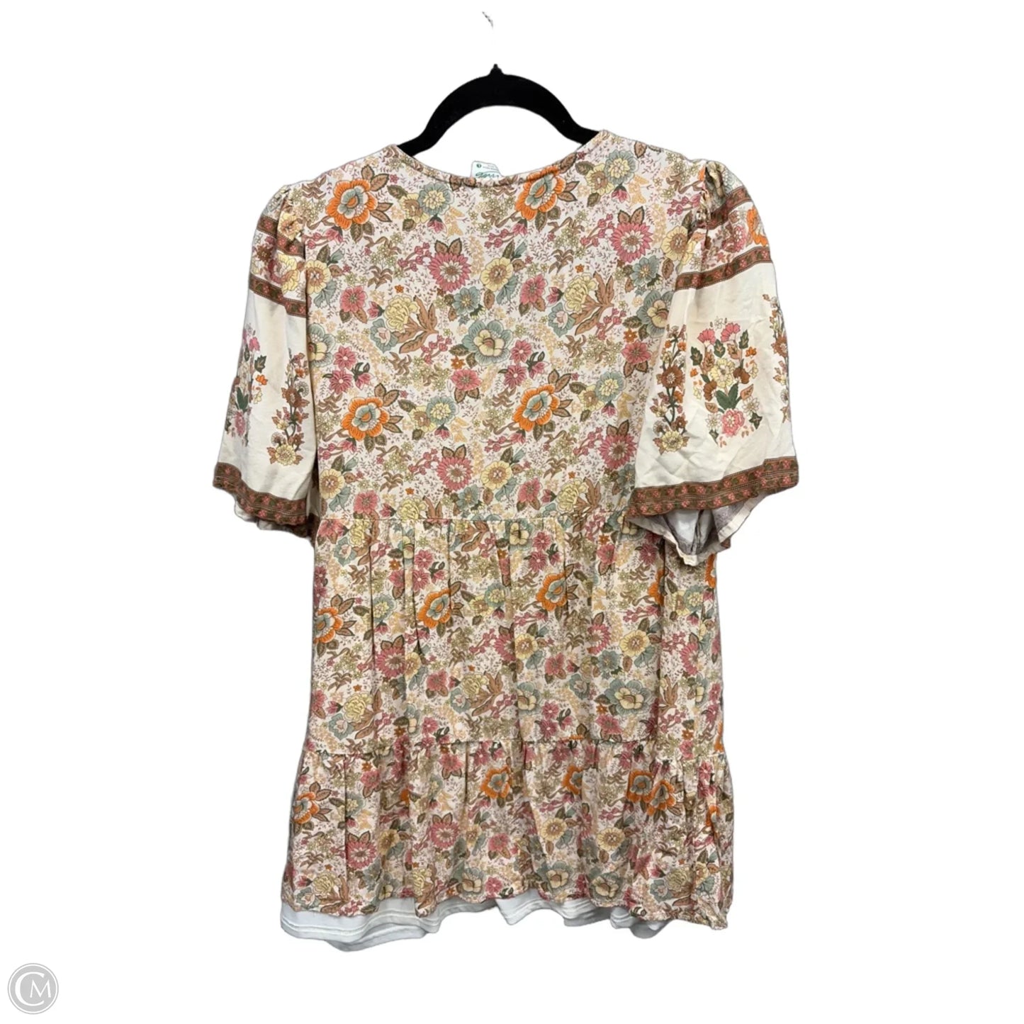 Dress Casual Midi By New In In Orange, Size: L