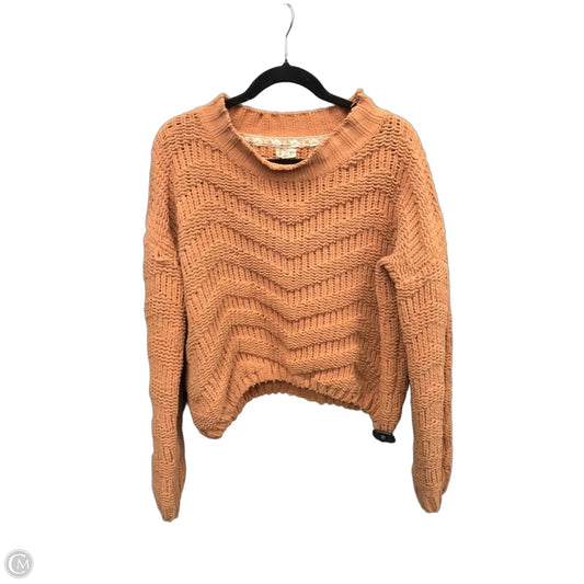 Sweater By Pol In Orange, Size: L