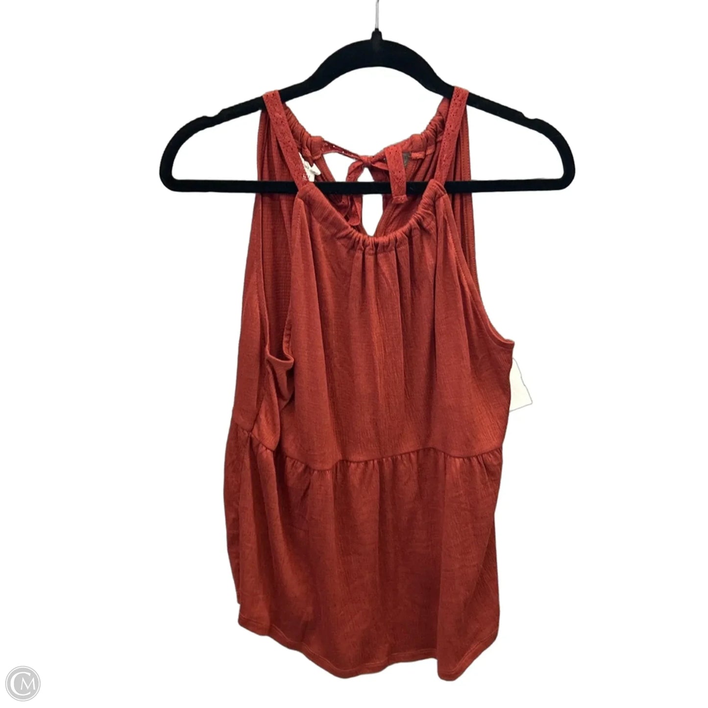 Top Sleeveless By Maurices In Orange, Size: M
