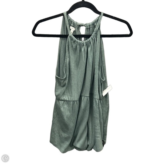 Top Sleeveless By Maurices In Green, Size: M