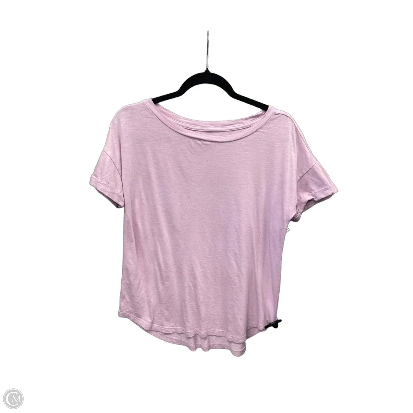 Top Short Sleeve By Maurices In Purple, Size: M