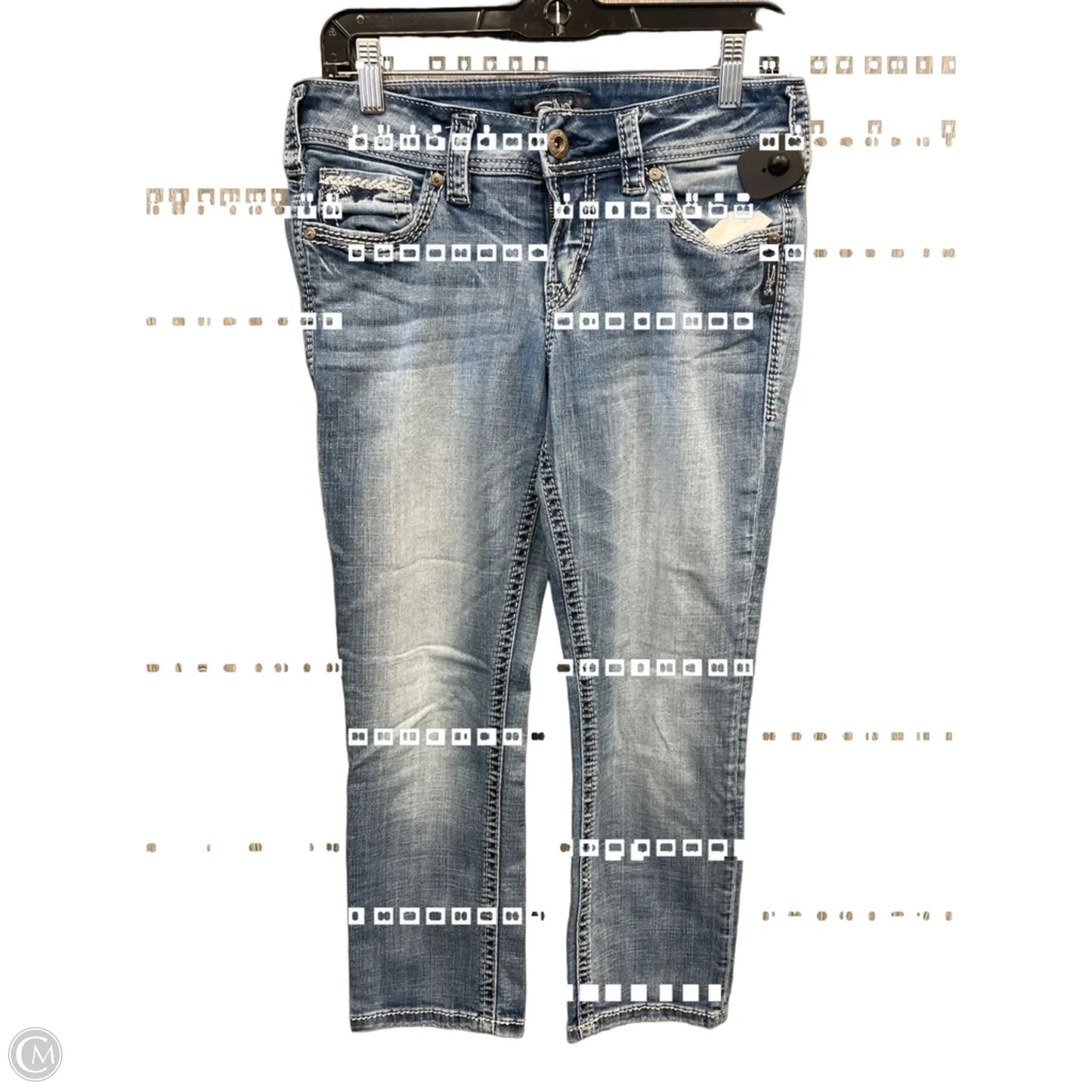 Capris By Silver In Blue Denim, Size: 6