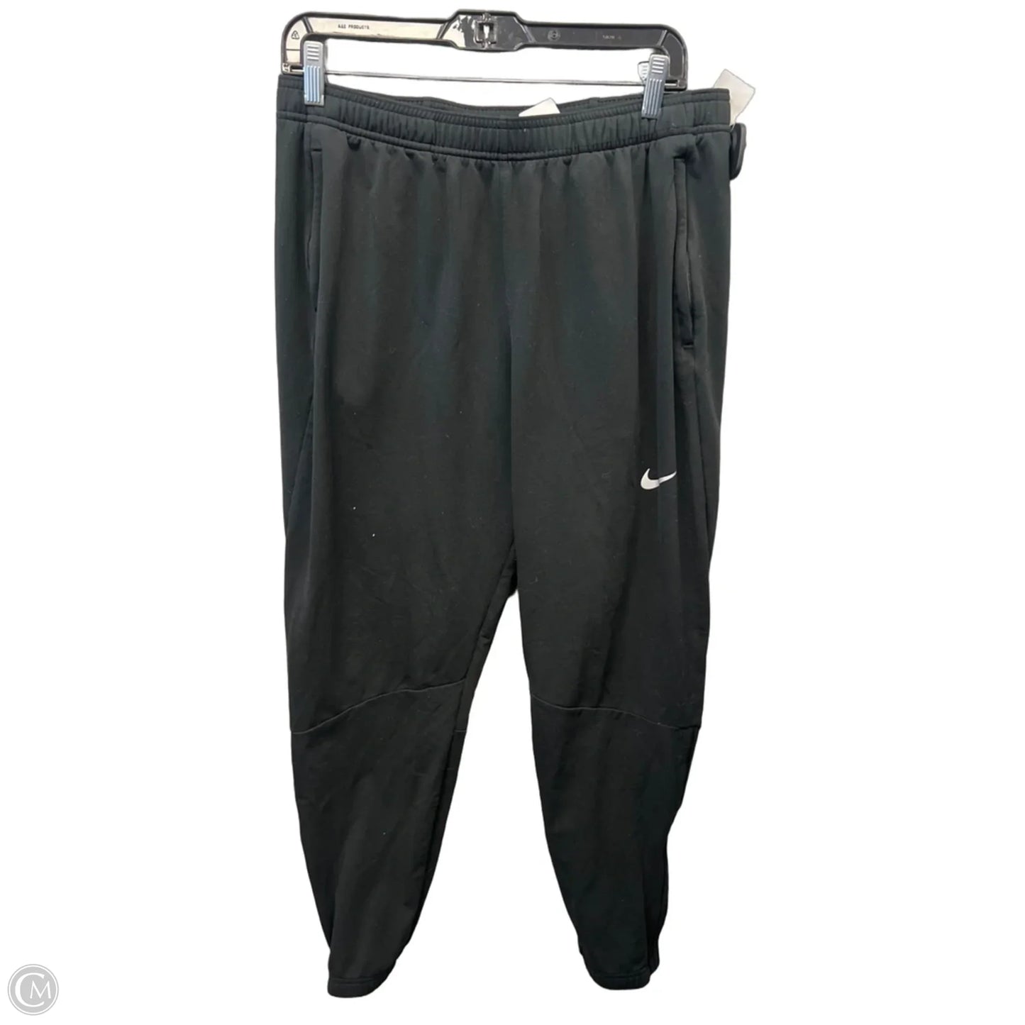 Athletic Pants By Nike Apparel In Black, Size: L