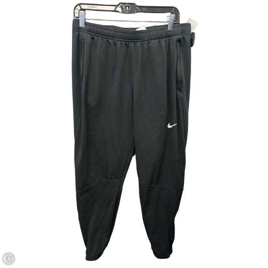 Athletic Pants By Nike Apparel In Black, Size: L