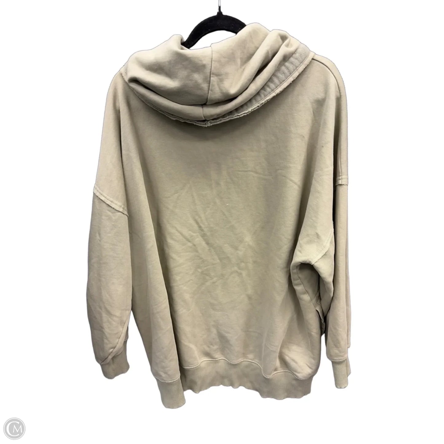 Sweatshirt Hoodie By American Eagle In Green, Size: L