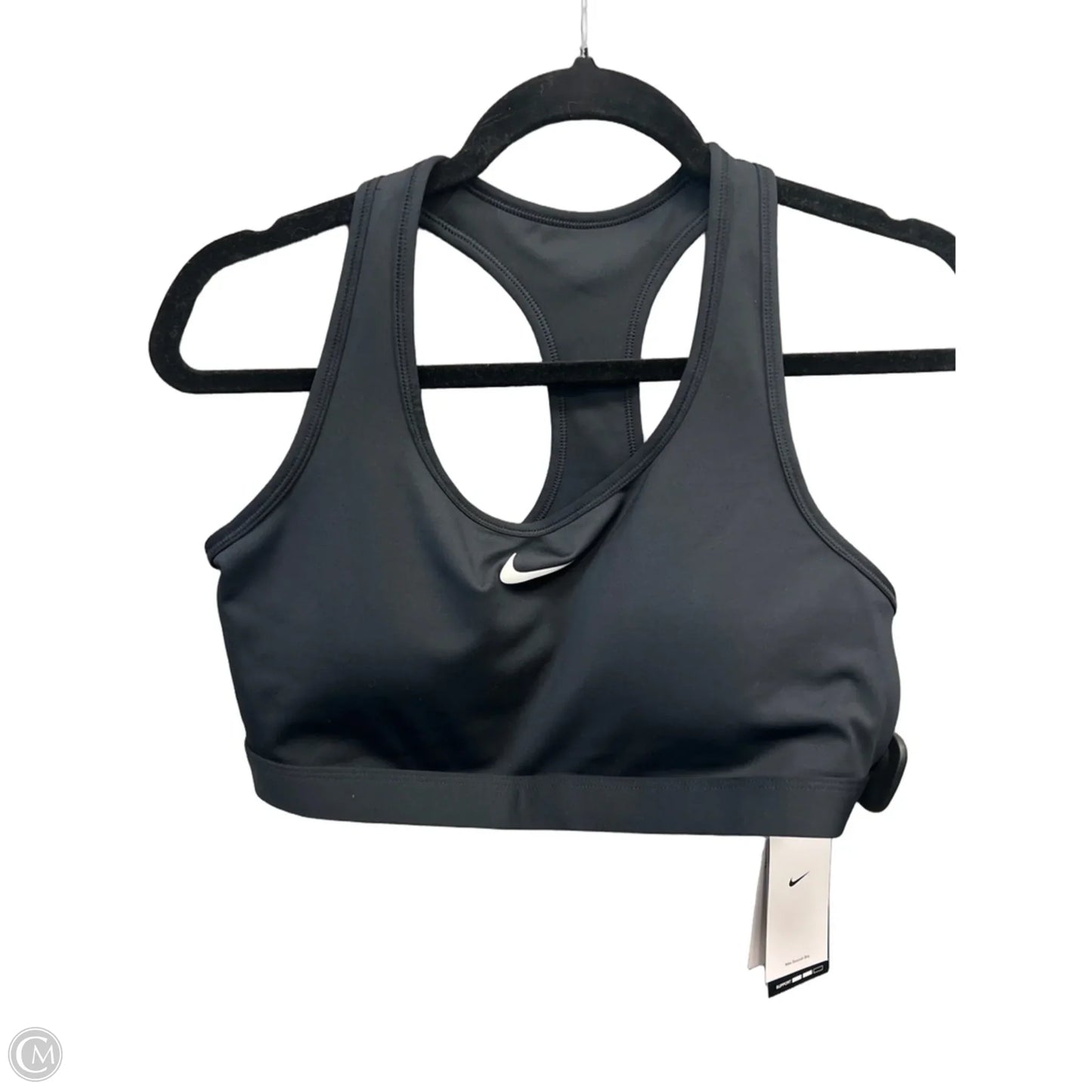 Athletic Bra By Nike Apparel In Black, Size: Xl