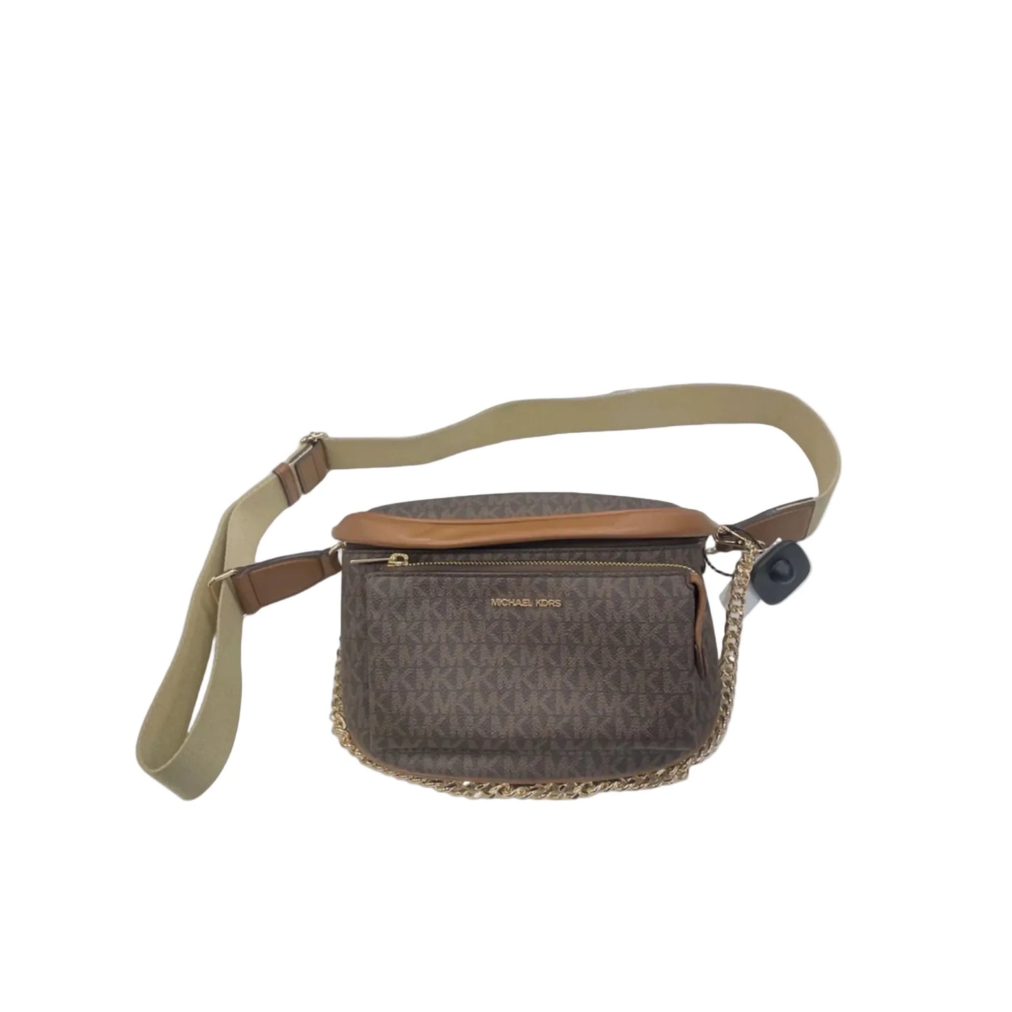 Crossbody Designer By Michael Kors, Size: Medium