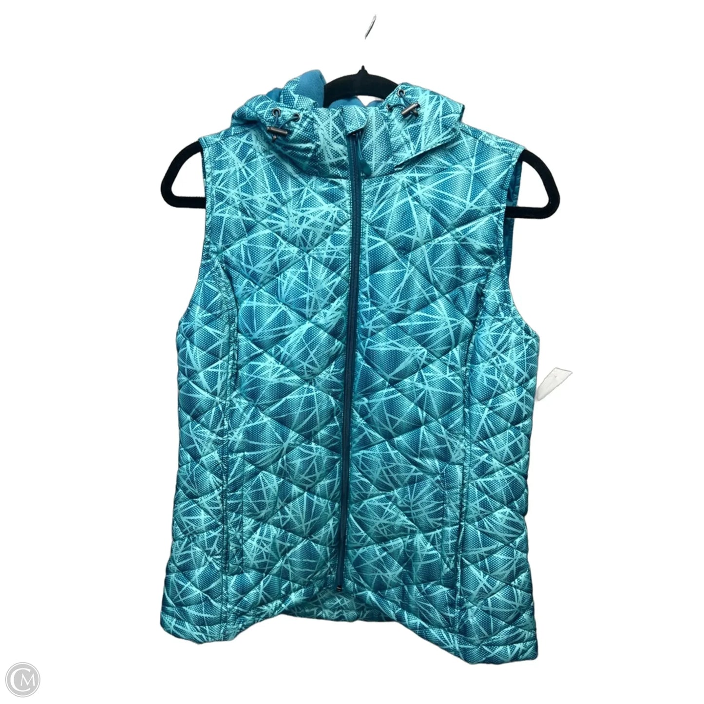 Vest Puffer & Quilted By Tek Gear In Blue, Size: M