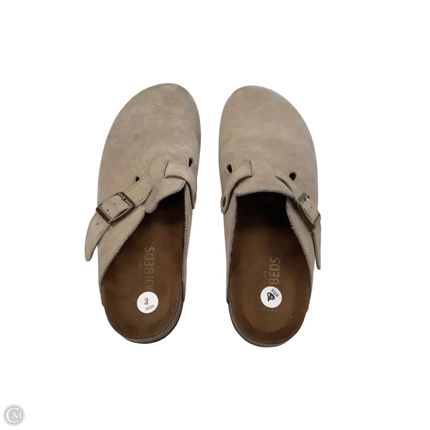 Sandals Flats By White Mountain In Grey, Size: 8