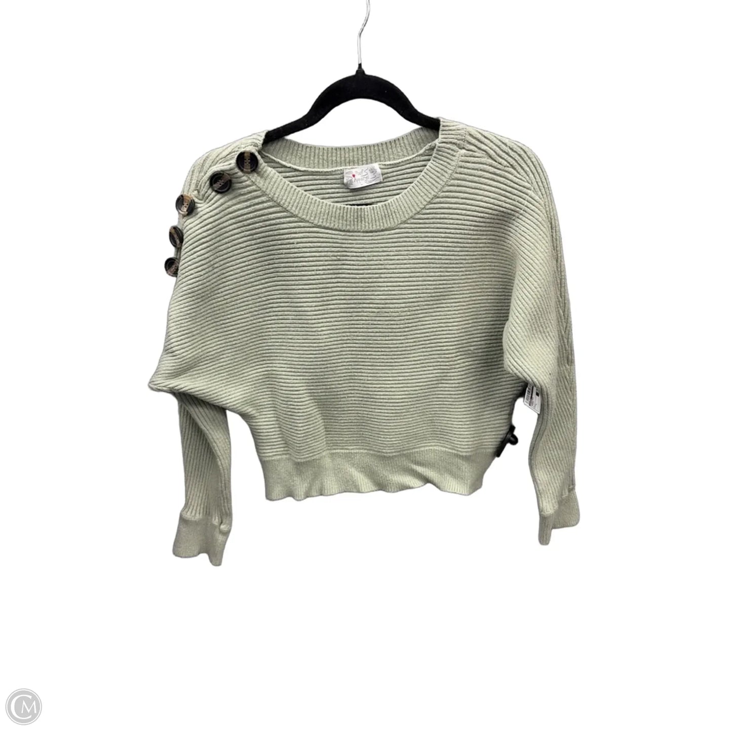 Sweater By Poof In Green, Size: L
