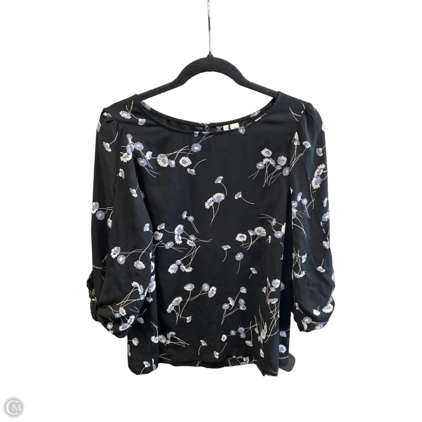 Top Long Sleeve By Lc Lauren Conrad In Black, Size: M