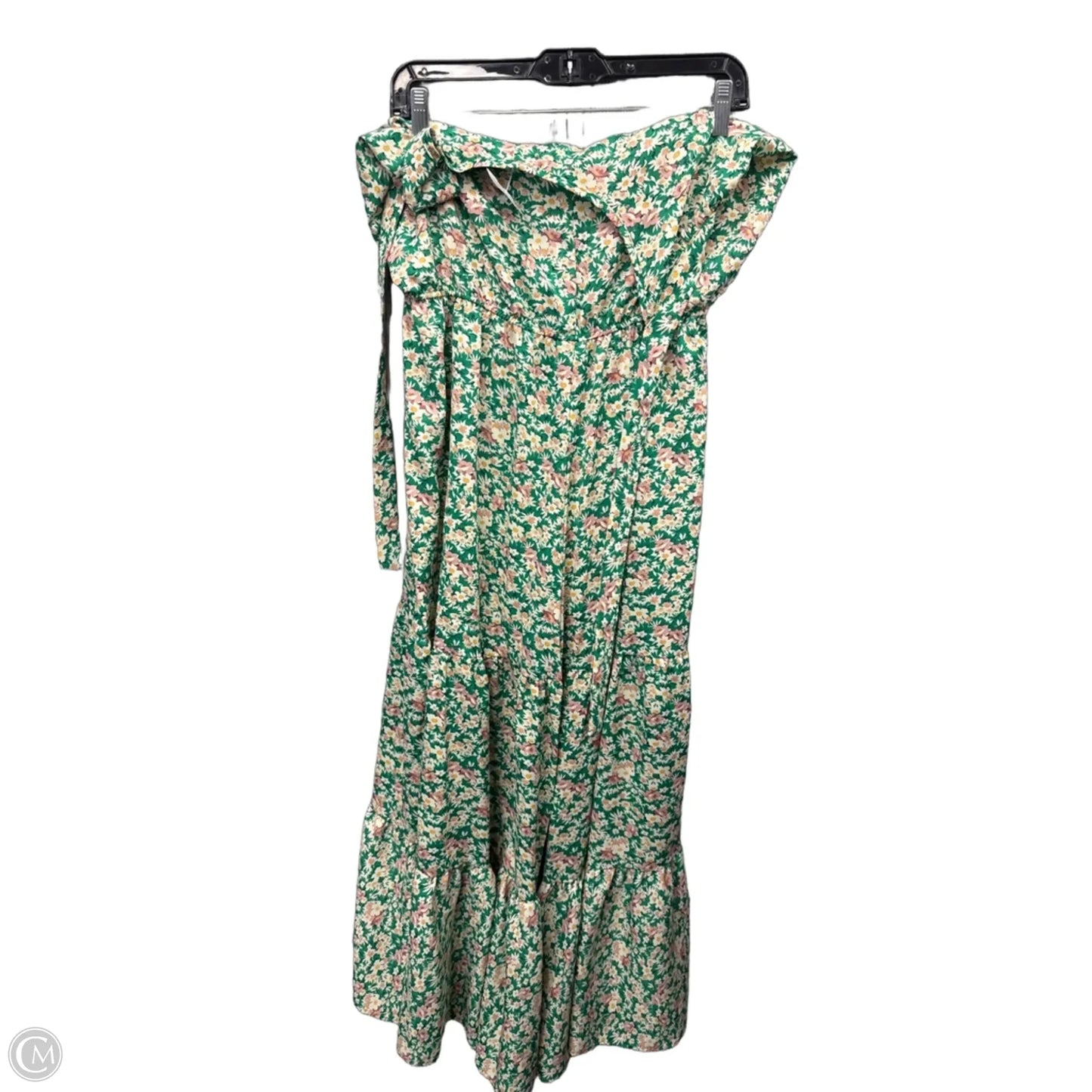 Dress Casual Maxi By Prettygarden In Green, Size: L