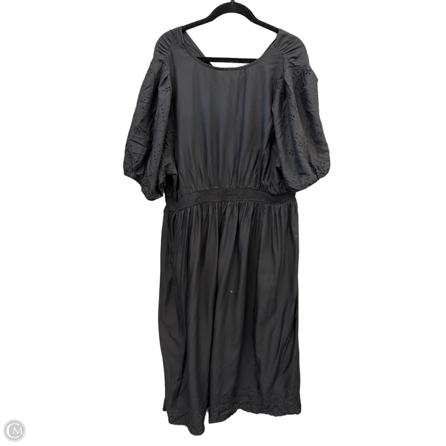 Dress Casual Midi By Old Navy In Black, Size: Xxl