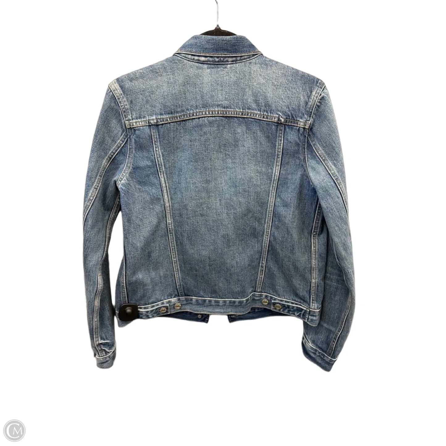 Jacket Denim By Gap In Blue Denim, Size: M