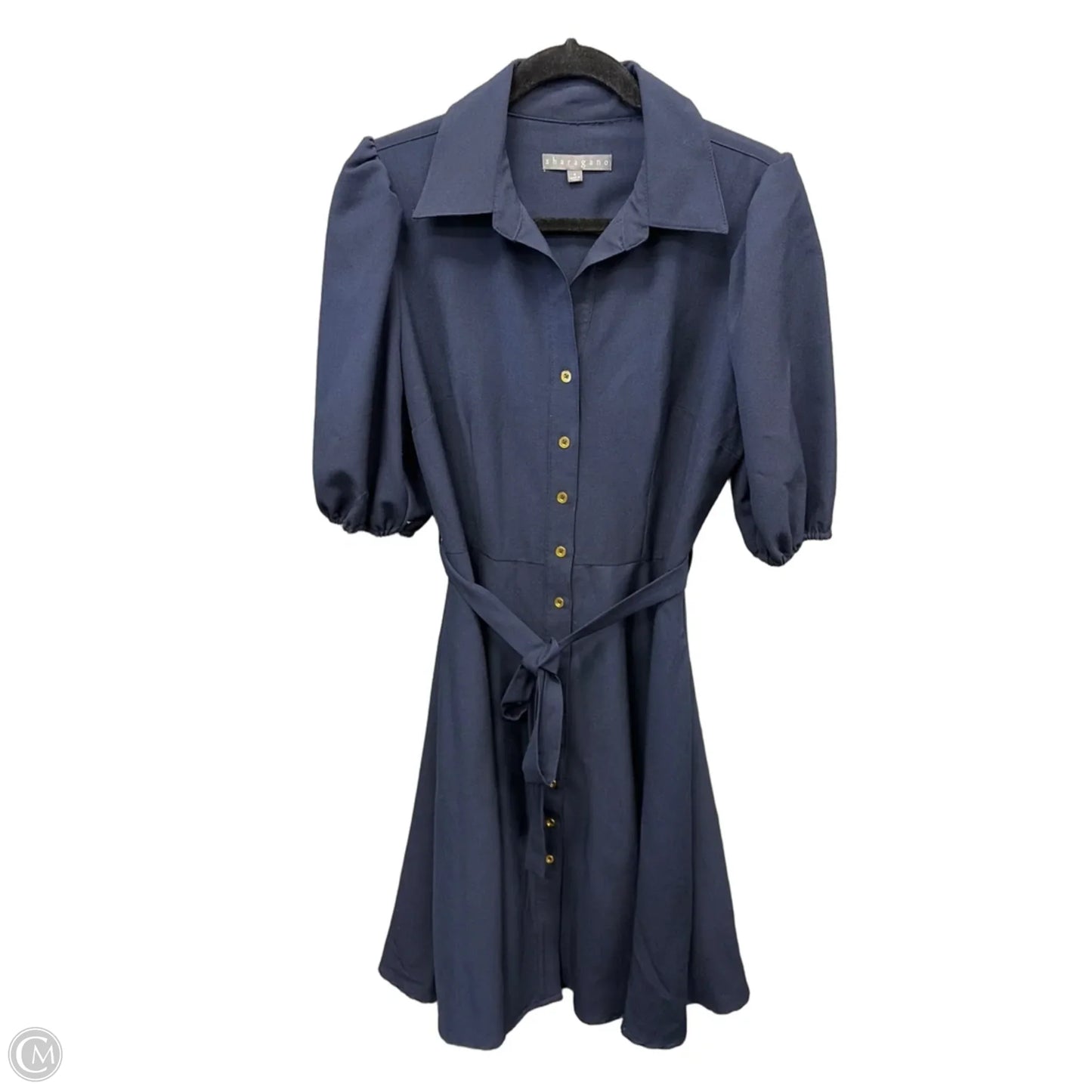 Dress Casual Midi By Sharagano In Navy, Size: M