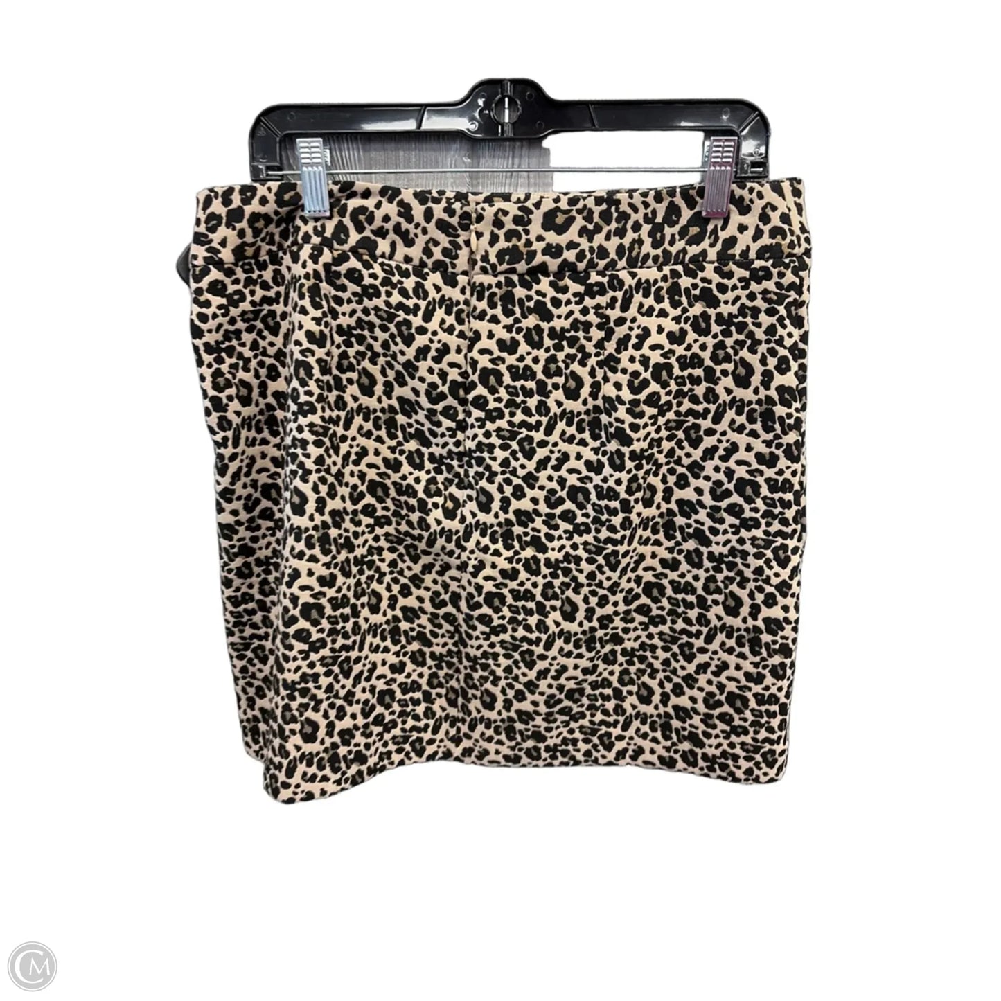 Top Short Sleeve By Loft In Animal Print, Size: 12