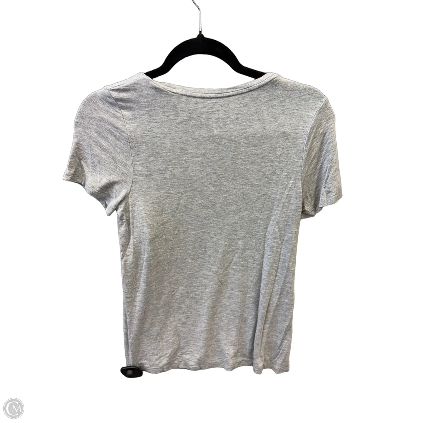 Top Short Sleeve Basic By A New Day In Grey, Size: Xs