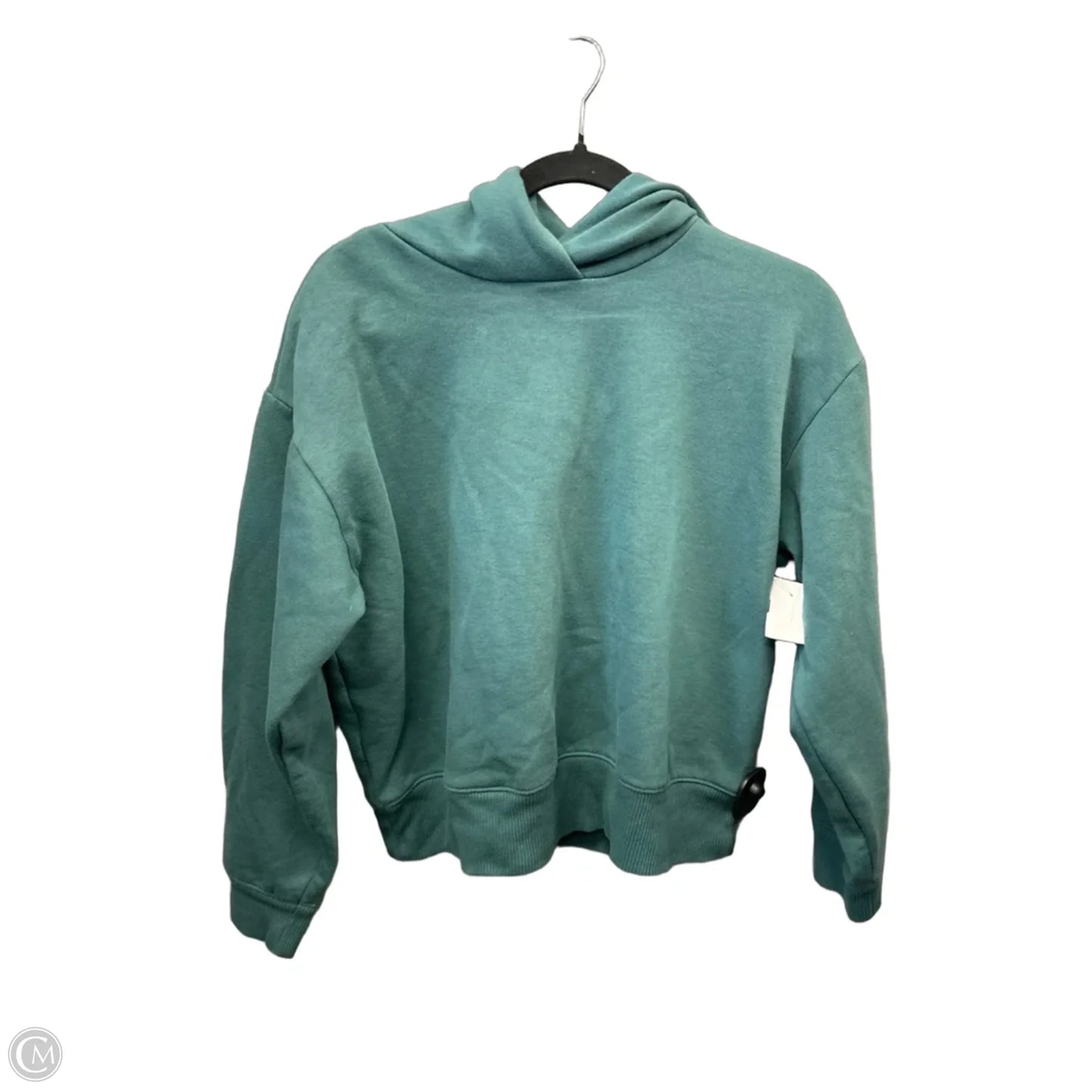 Sweatshirt Hoodie By A New Day In Green, Size: M
