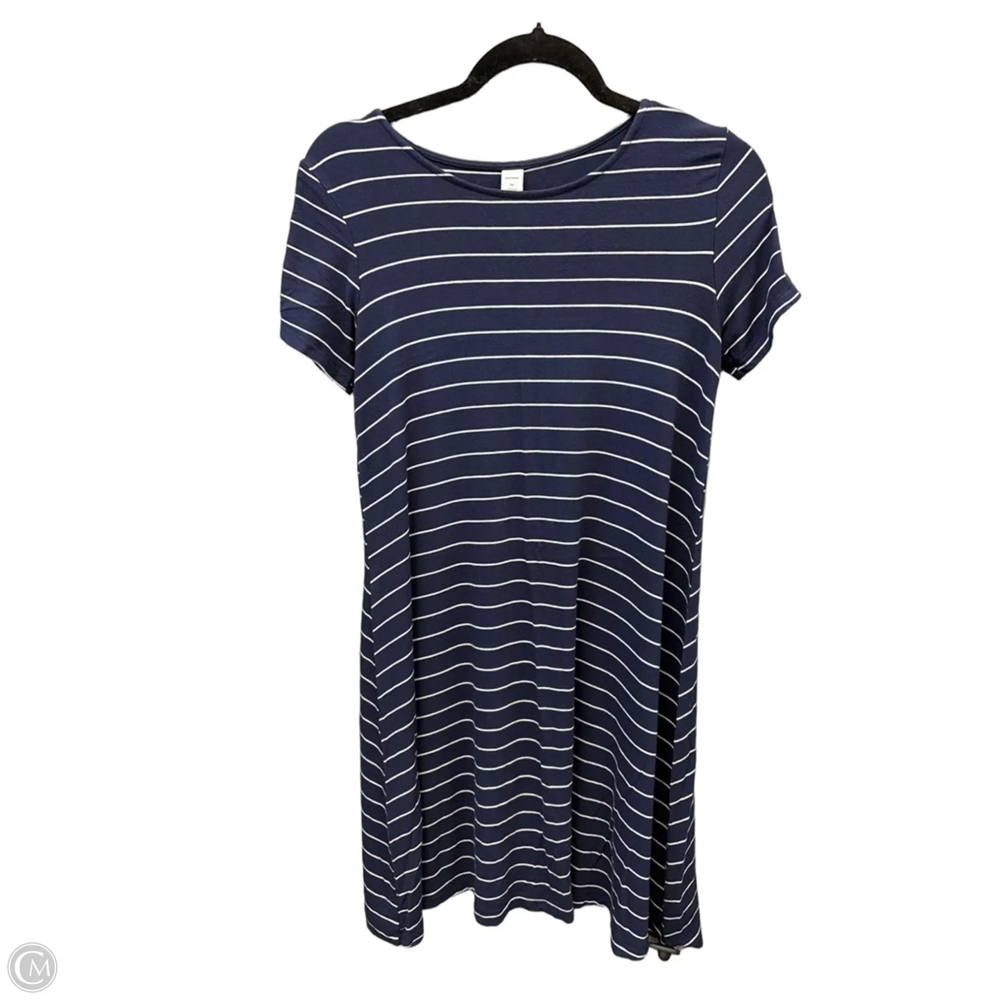 Dress Casual Midi By Old Navy In Striped Pattern, Size: Xs