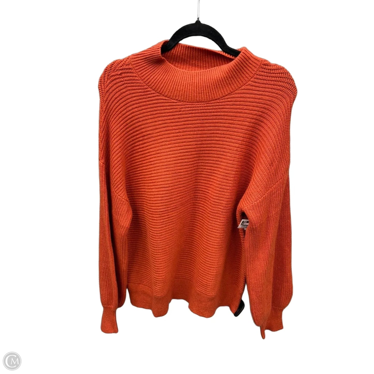 Sweater By Clothes Mentor In Orange, Size: M